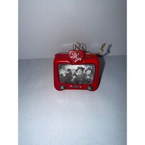 I Love Lucy TV Ornament Red Retro Television Classic Scene Collectible 2003